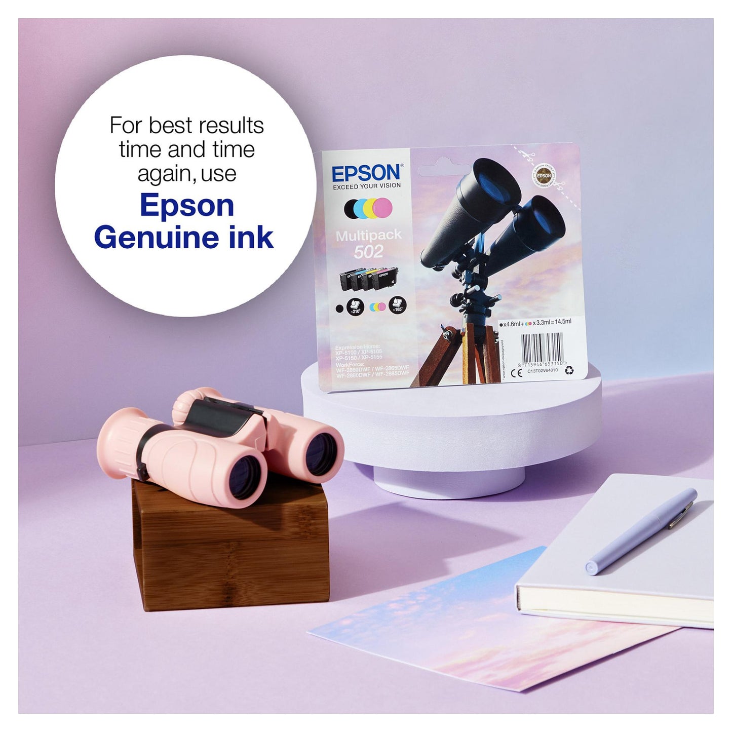 Epson 502 C13T02V24010 cyan