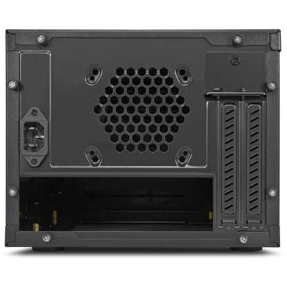 Sharkoon QB One Schwarz - Midi/Minitower ITX, Mini-ITX 3,5 " - PC-/Server Netzteil Kühler - USB, USB 2.0, USB 3.0