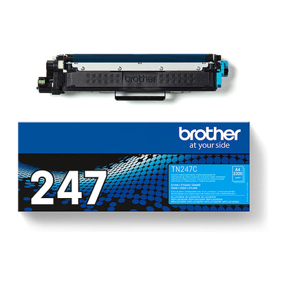 Brother Toner TN-247C Cyan bis zu 2.300 Seiten nach ISO/IEC 19798