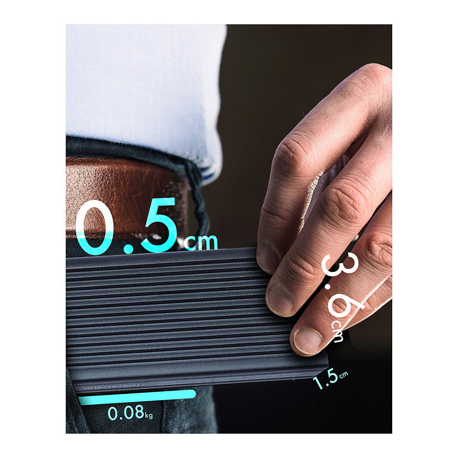 ICY BOX IB-1816M-C31 Externes USB-C 3.1 Gehäuse für M.2 NVMe SSD Aluminium