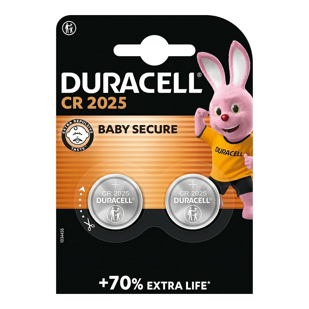 Knopf CR2025 Duracell (2-Pack)