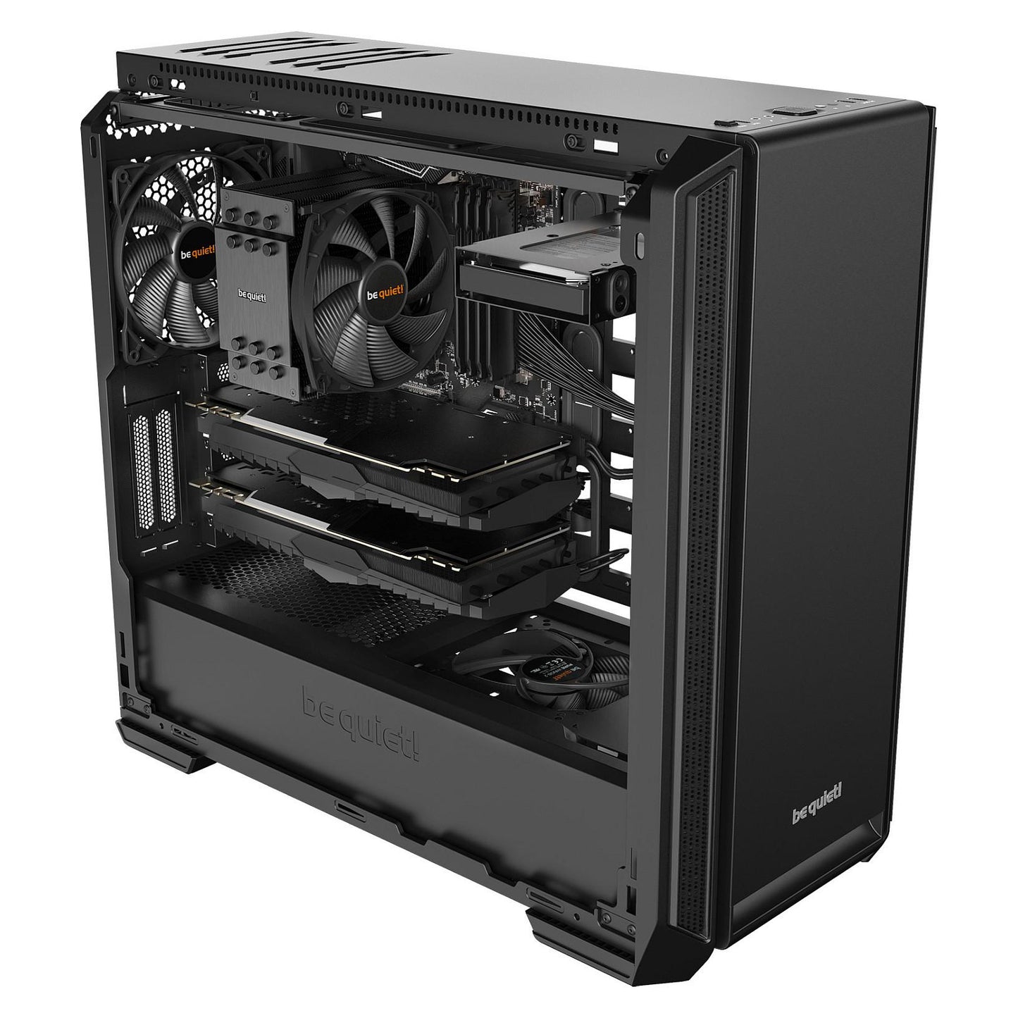 Midi be quiet! SILENT BASE 601 black
