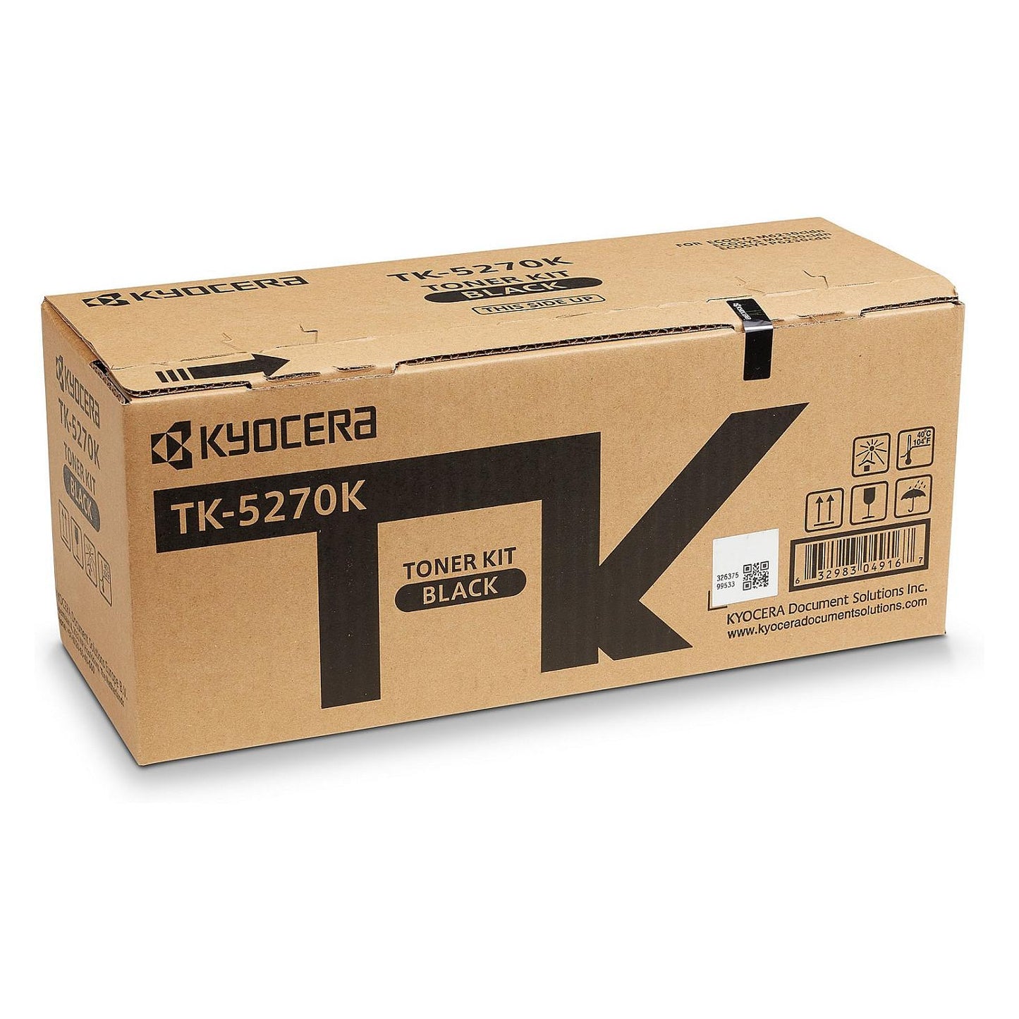 Kyocera Toner TK-5270K Schwarz bis zu 8.000 Seiten gem. ISO/IEC 19798