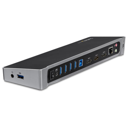 D StarTech Triple-Video Laptop Dockingstation - USB 3.0 - Docking Station