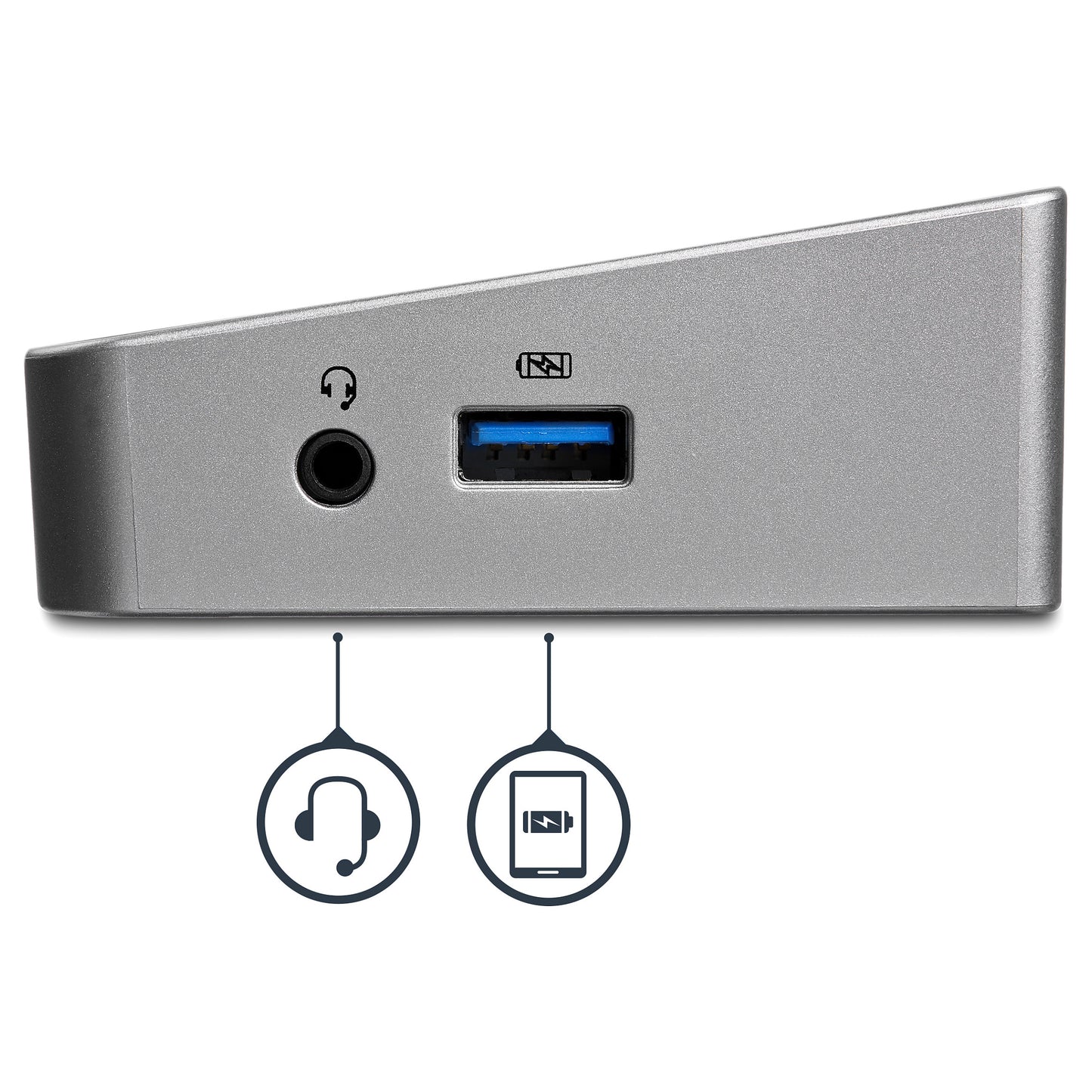 D StarTech Triple-Video Laptop Dockingstation - USB 3.0 - Docking Station