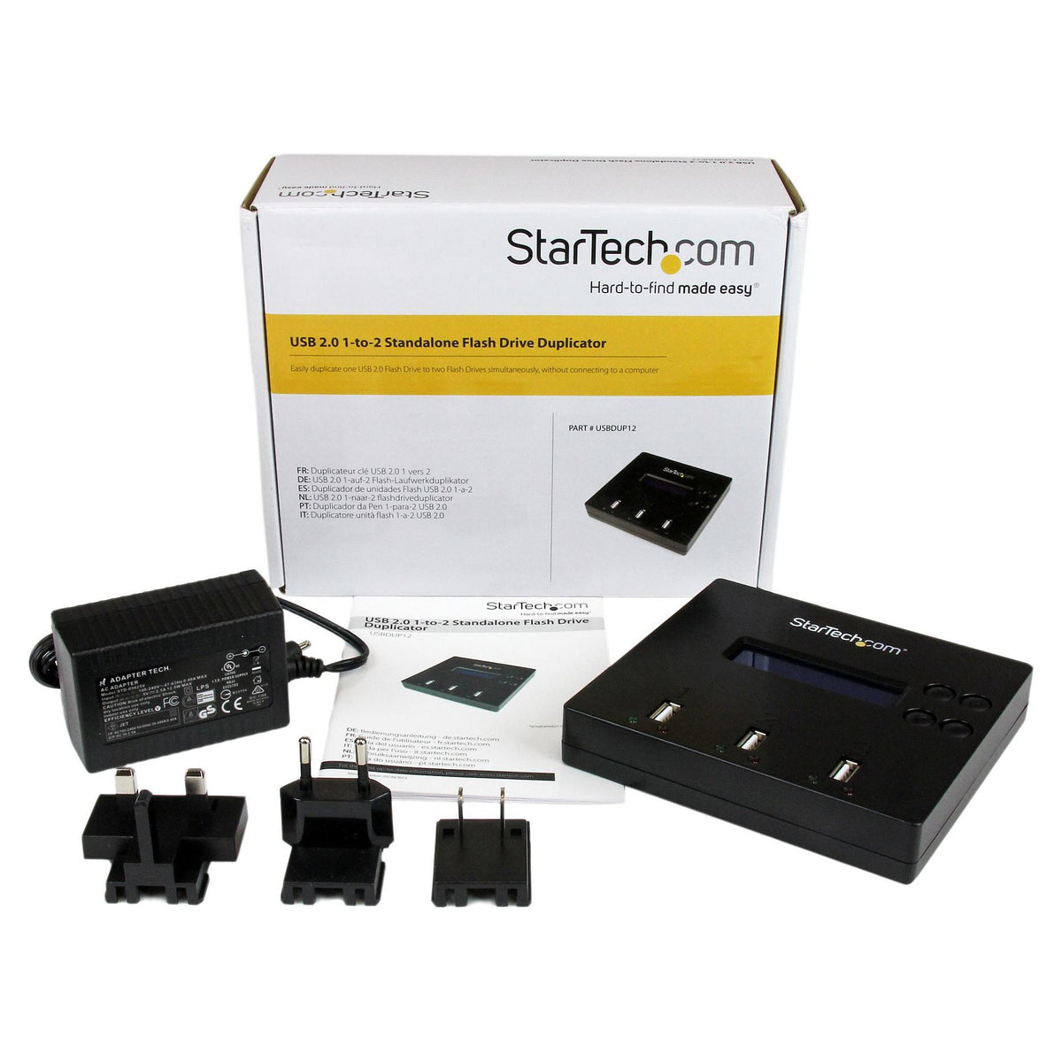 StarTech.com 1:2 Standalone USB 2.0 USB Stick Duplizierer und Eraser