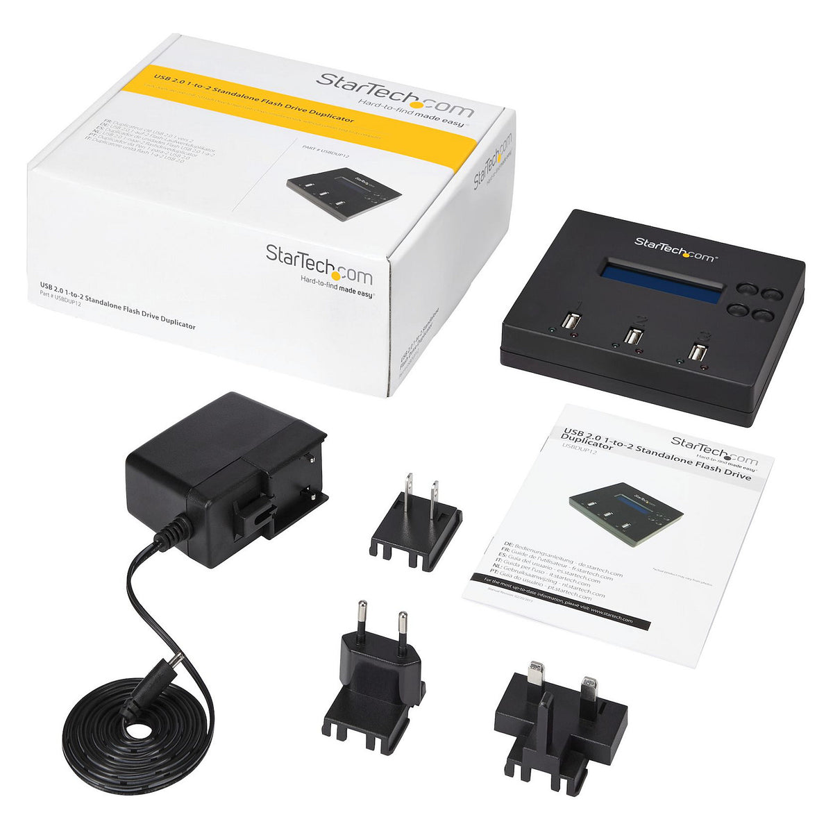 StarTech.com 1:2 Standalone USB 2.0 USB Stick Duplizierer und Eraser