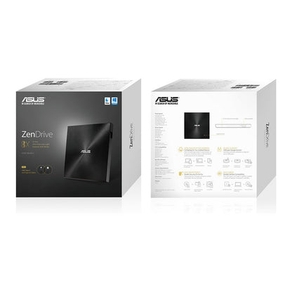 Externer DVD-Brenner ASDRW-08U9M-U Zen Drive black slim