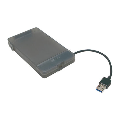 LogiLink AU0037 Speicherlaufwerksgehäuse 2.5 Zoll HDD / SSD-Gehäuse Grau
