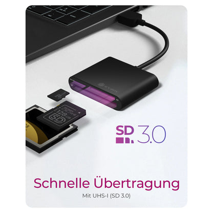 ICY BOX IB-CR301-U3 USB 3.0 SD/MicroSD/CF Kartenleser