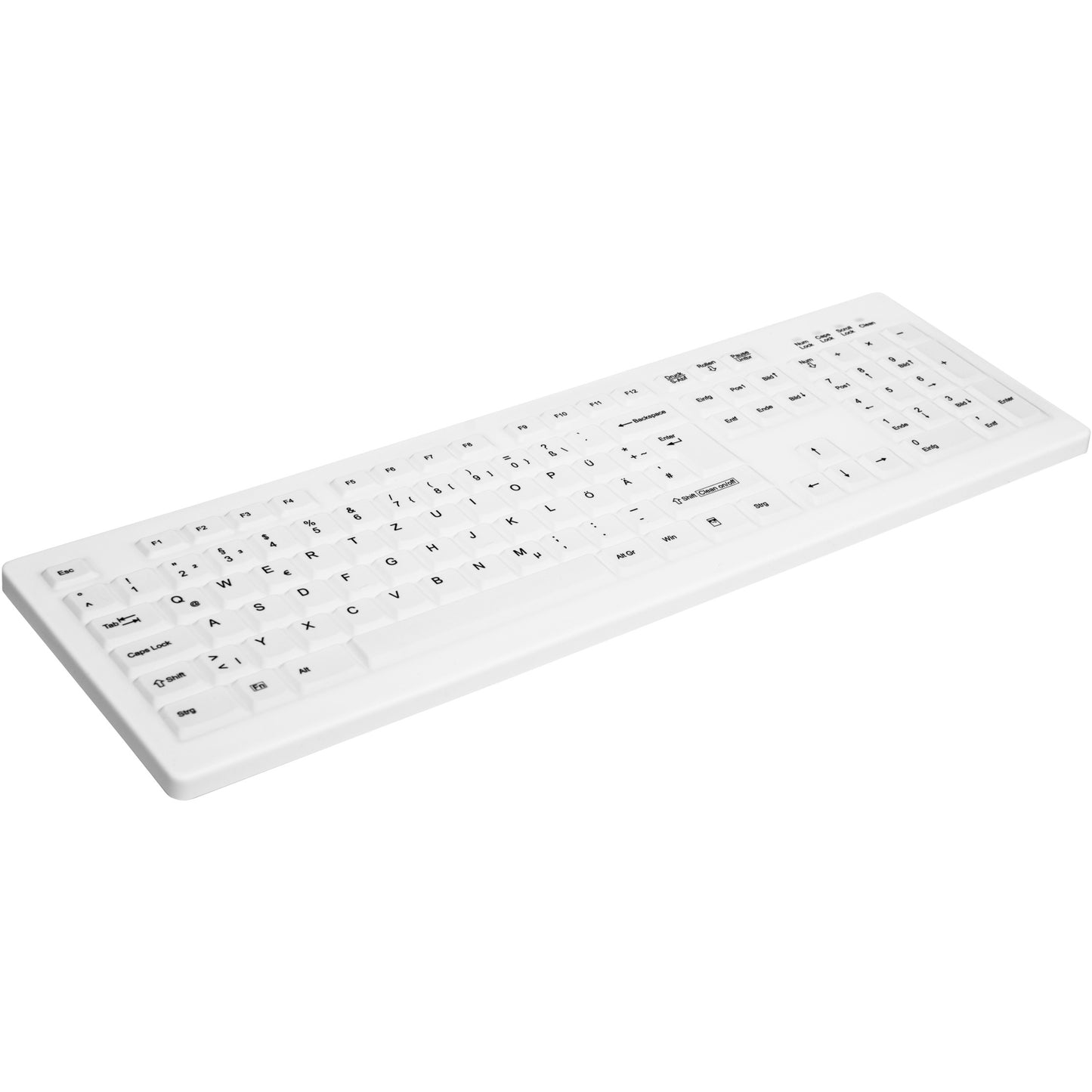 Cherry Active Key AK-C8100 RF Wireless QWERTZ Deutsch Weiß
