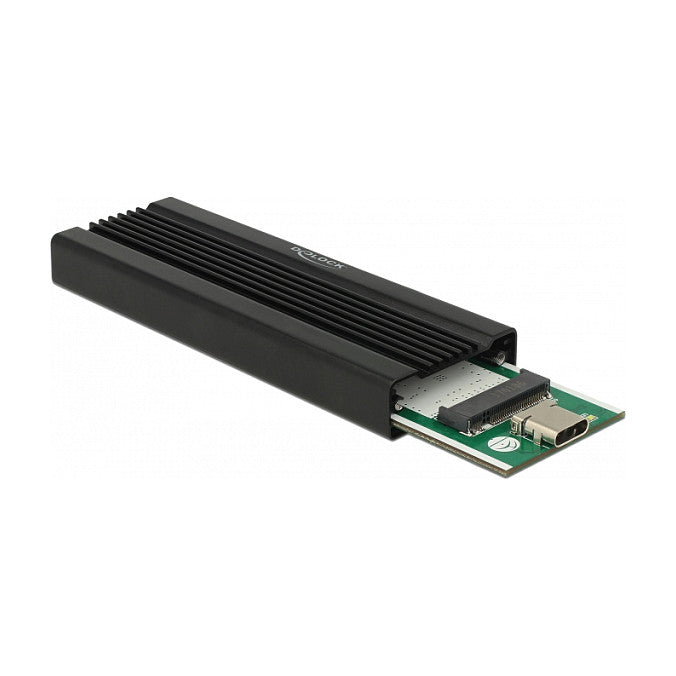 Delock 42600 - Externes Gehäuse für M.2 NVMe PCIe SSD USB 3.1 - HDD-Wechselrahmen - USB