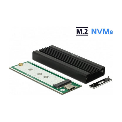 Delock 42600 - Externes Gehäuse für M.2 NVMe PCIe SSD USB 3.1 - HDD-Wechselrahmen - USB