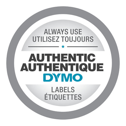 Dymo D1 Etiketten S0720500 12mm x 7m Schwarz auf Transparent