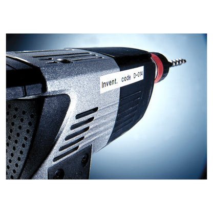 Dymo LabelWriter - D1 Etiketten Glanzband - 19 mm x 7 m - Schwarz auf Weiß - (S0720830)