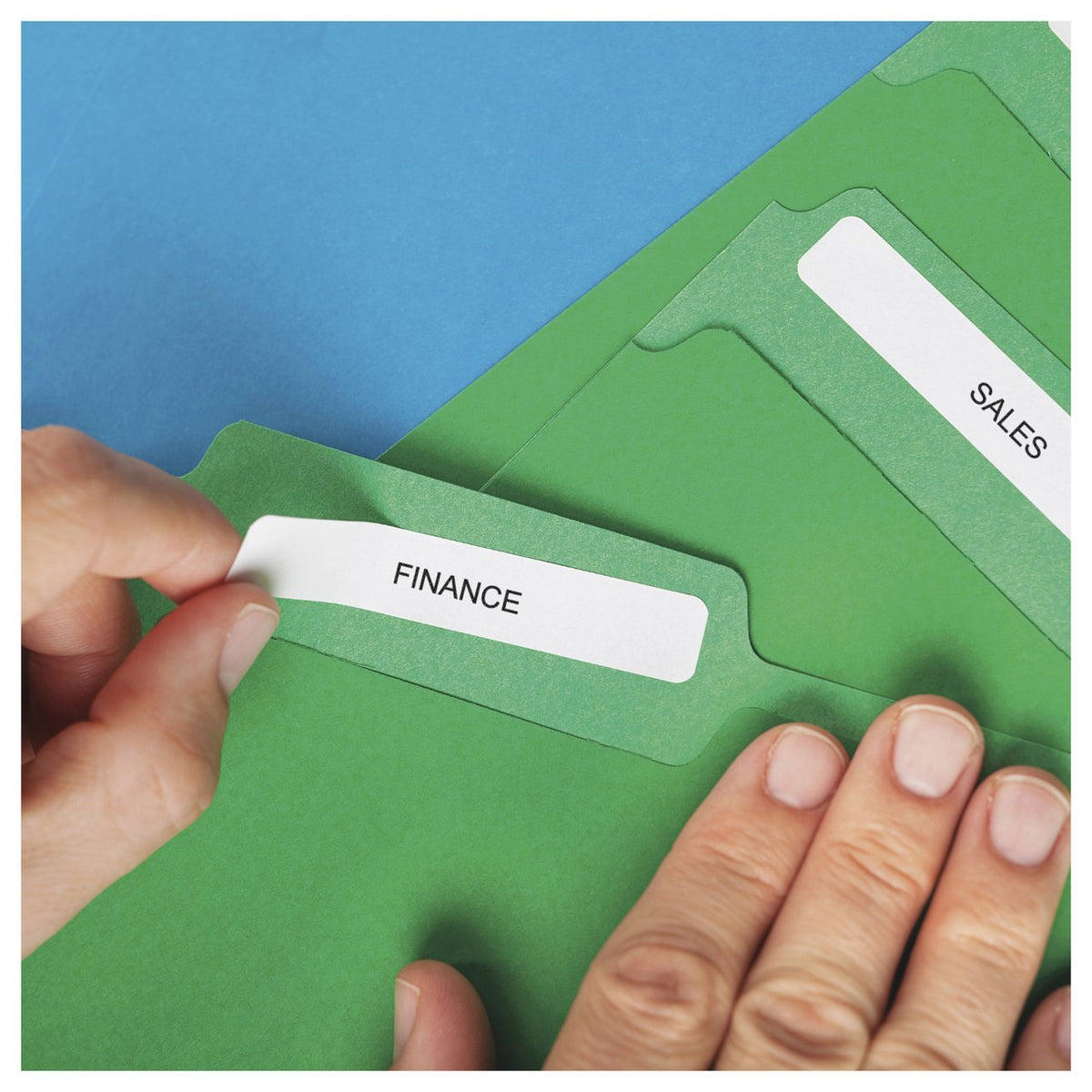 Dymo LabelWriter - Etiketten für Hängeregister Selbstklebend - 12 x 50 mm - (S0722460)