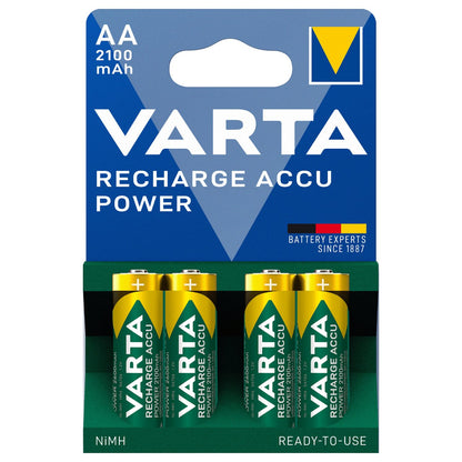 Akku AA 1.2V (HR06) *Varta* Recharge Accu - 4er-Pack