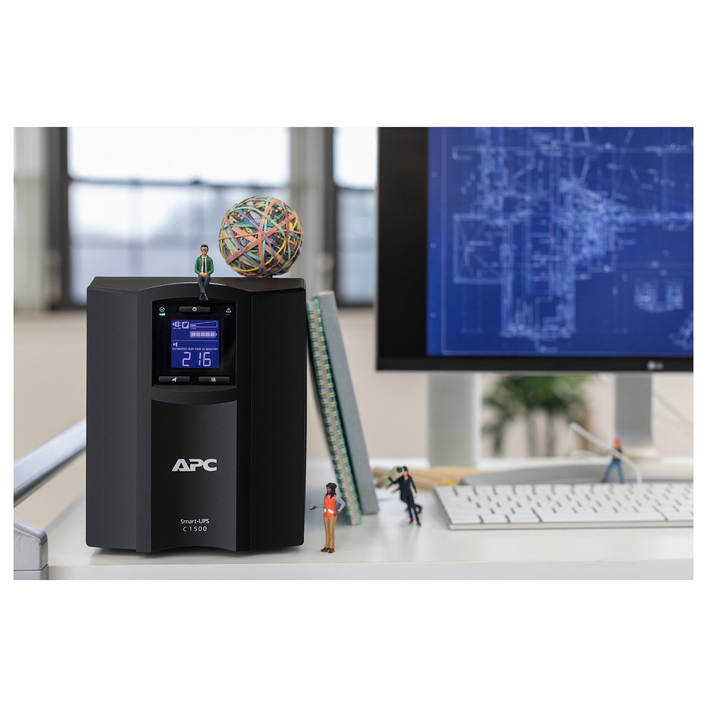 APC Smart-UPS Tower SMC1500iC 1500VA 900W mit SmartConnect