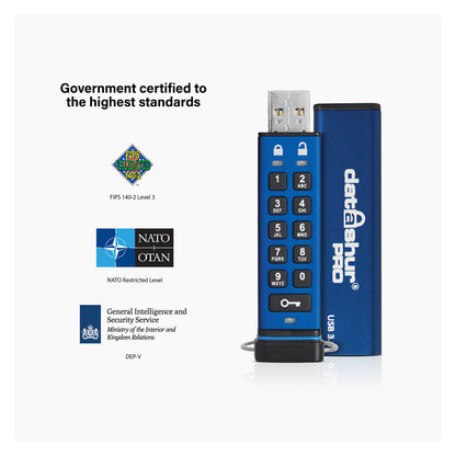 USB3 iStorage datAshur Pro - USB-Flash-Laufwerk - verschlüsselt