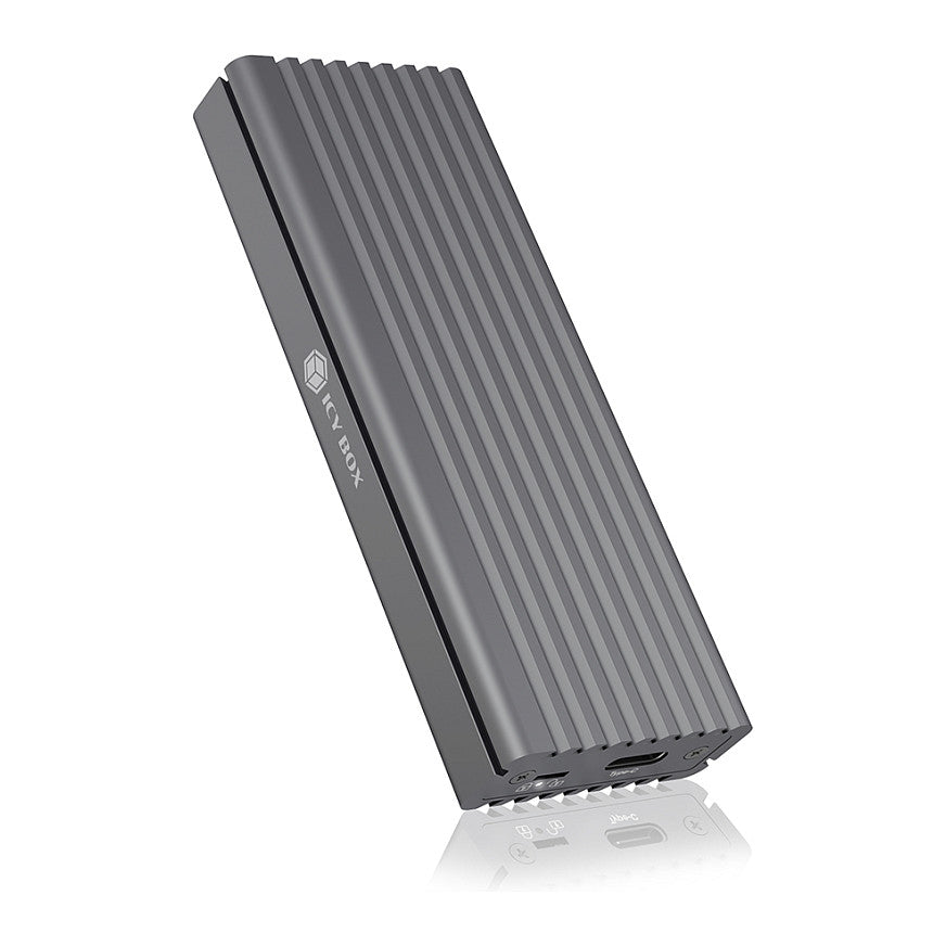ICY BOX IB-1817M-C31 Externes USB-C 3.1 Gehäuse für M.2 NVMe SSD Aluminium