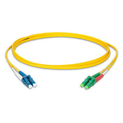 DIGITUS LWL Patchkabel LC(APC)-> LC 2m Singlemode Duplex OS2