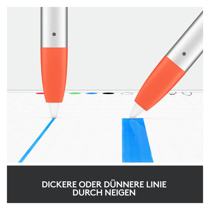 Logitech Crayon Digitaler Pencil Intense Sorbet