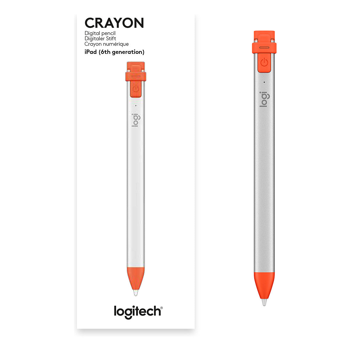 Logitech Crayon Digitaler Pencil Intense Sorbet