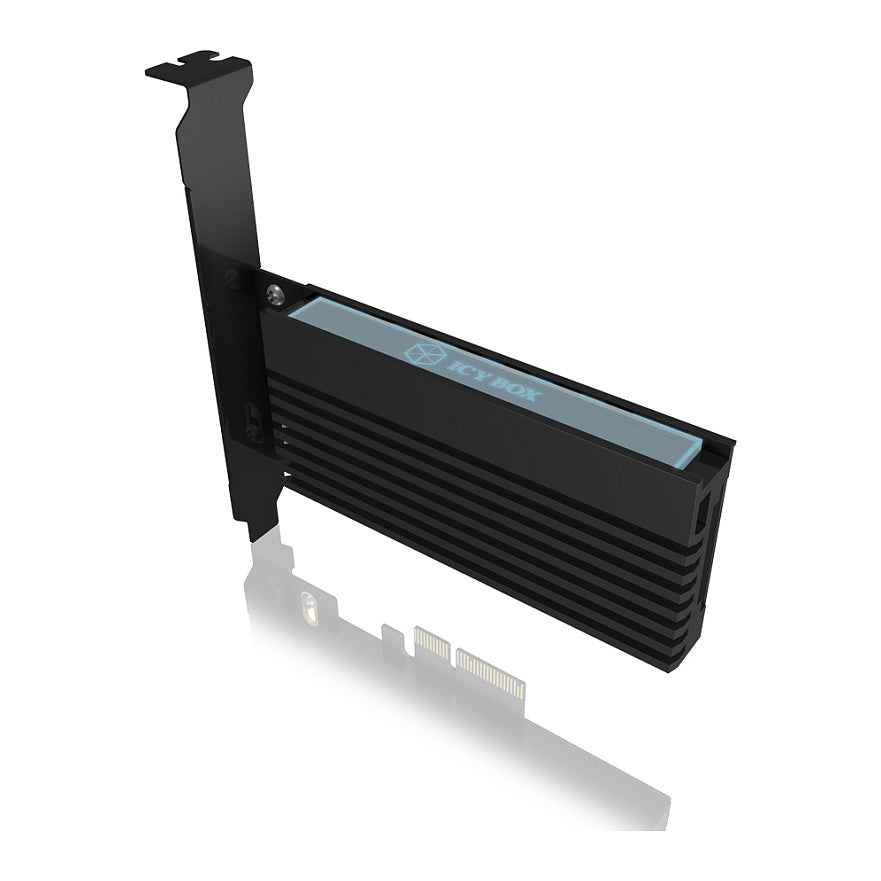 PCI Express Card (x4) > 1x M.2 NVME 2280/2260/2242 mit Kühlkörper RaidSonic