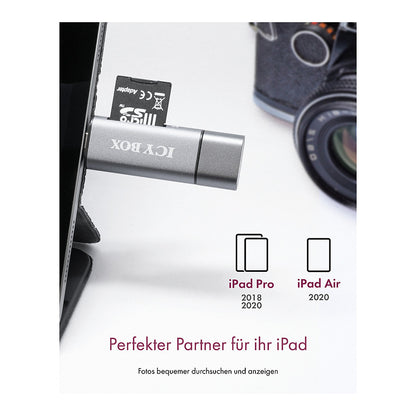 ICY BOX IB-CR200-C Multi-USB SD/MicroSD Kartenleser