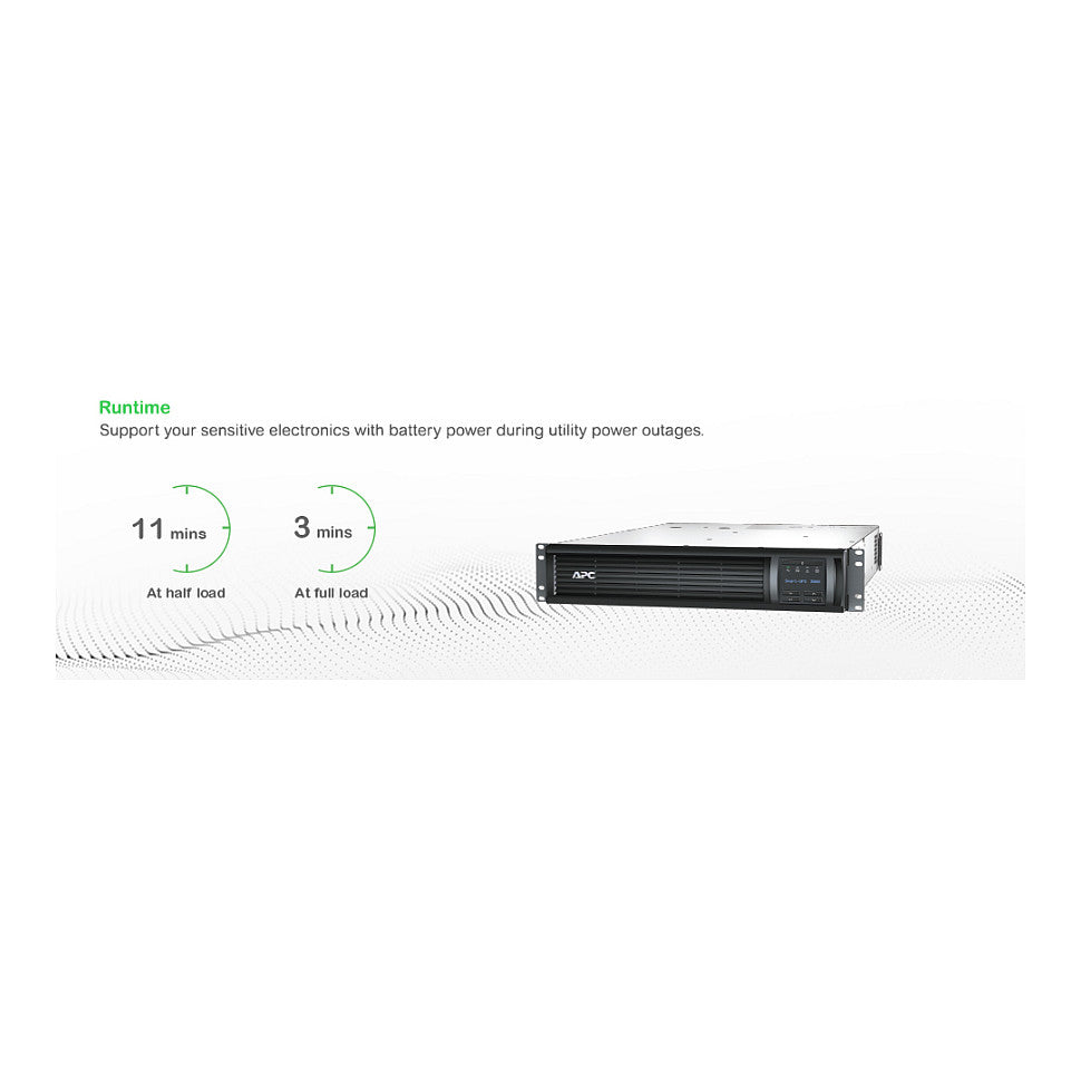 APC Smart-UPS Rack 2HE SMT3000RMi2UC 2700W 3000VA Line Interactive