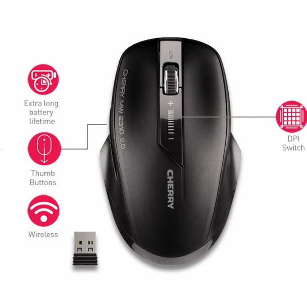 Cherry Mouse MW 2310 black