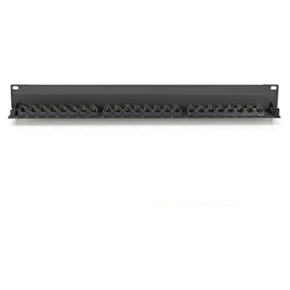 DIGITUS Patchpanel 1HE 24-Port Cat6a geschirmt schwarz