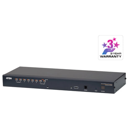 KVM ATEN KVM Switch 8 Port RJ45 High-Density KVM