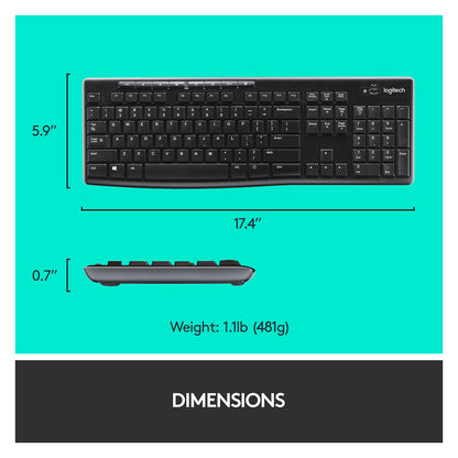 Logitech MK270 Wireless Combo - CH Layout