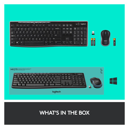 Logitech MK270 Wireless Combo - CH Layout