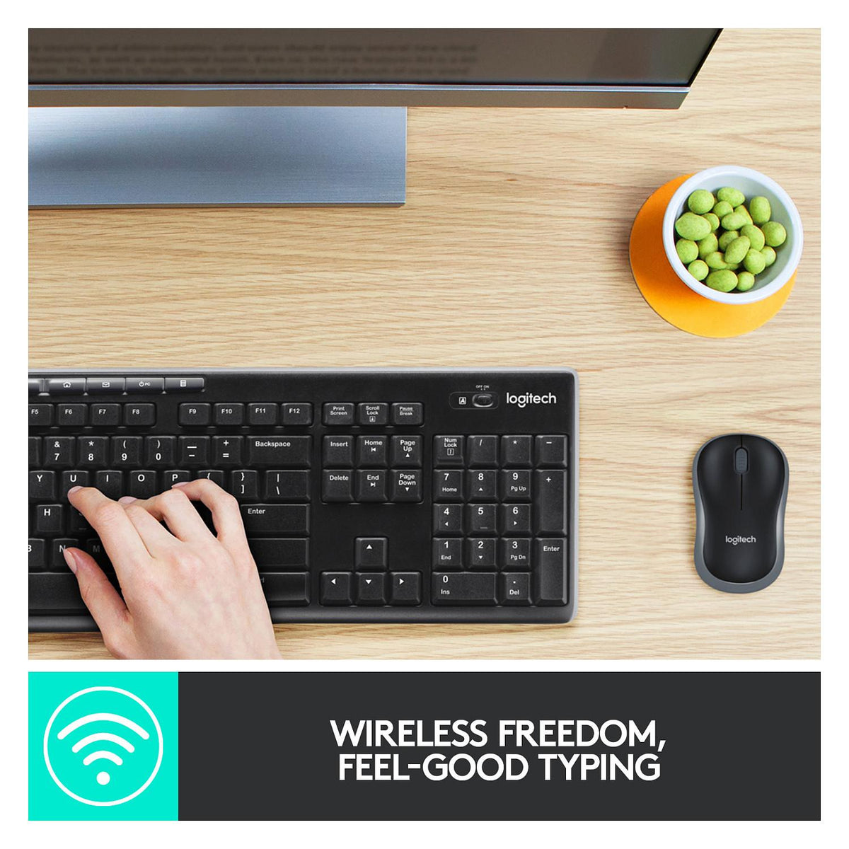 Logitech MK270 Wireless Combo - CH Layout