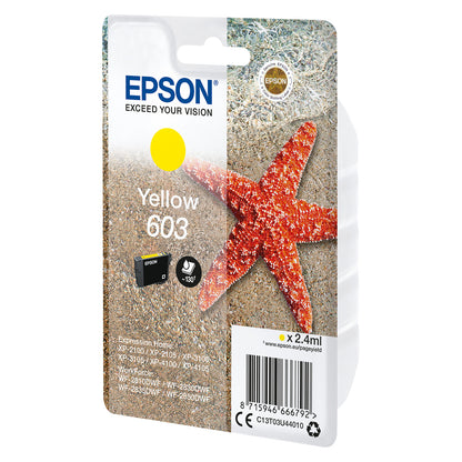 Epson Tinte 603 C13T03U44010 Gelb bis zu 130 Seiten