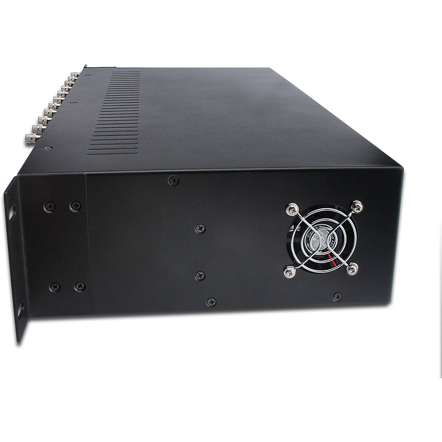 DIGITUS Medienkonverter Chassis 2HE 14-Slots schwarz