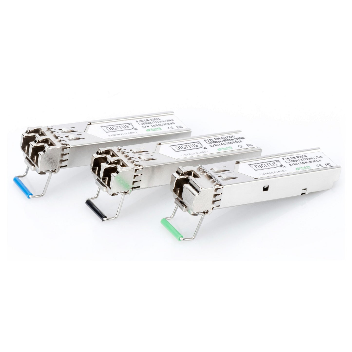 DIGITUS LWL Adapter LC Duplex Multimode SFP Modul 1.25Gbps