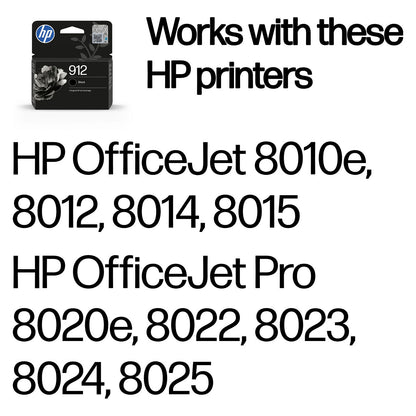 HP 912 Black Ink Cartridge