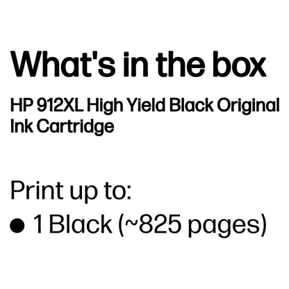 HP Tinte 912XL 3YL84AE Schwarz