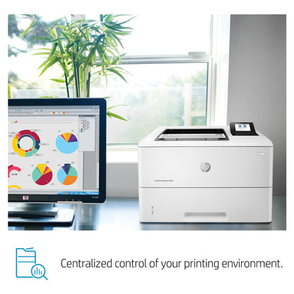 L HP LaserJet Enterprise M507dn S/W-Laserdrucker 43 S./Min. LAN Duplex