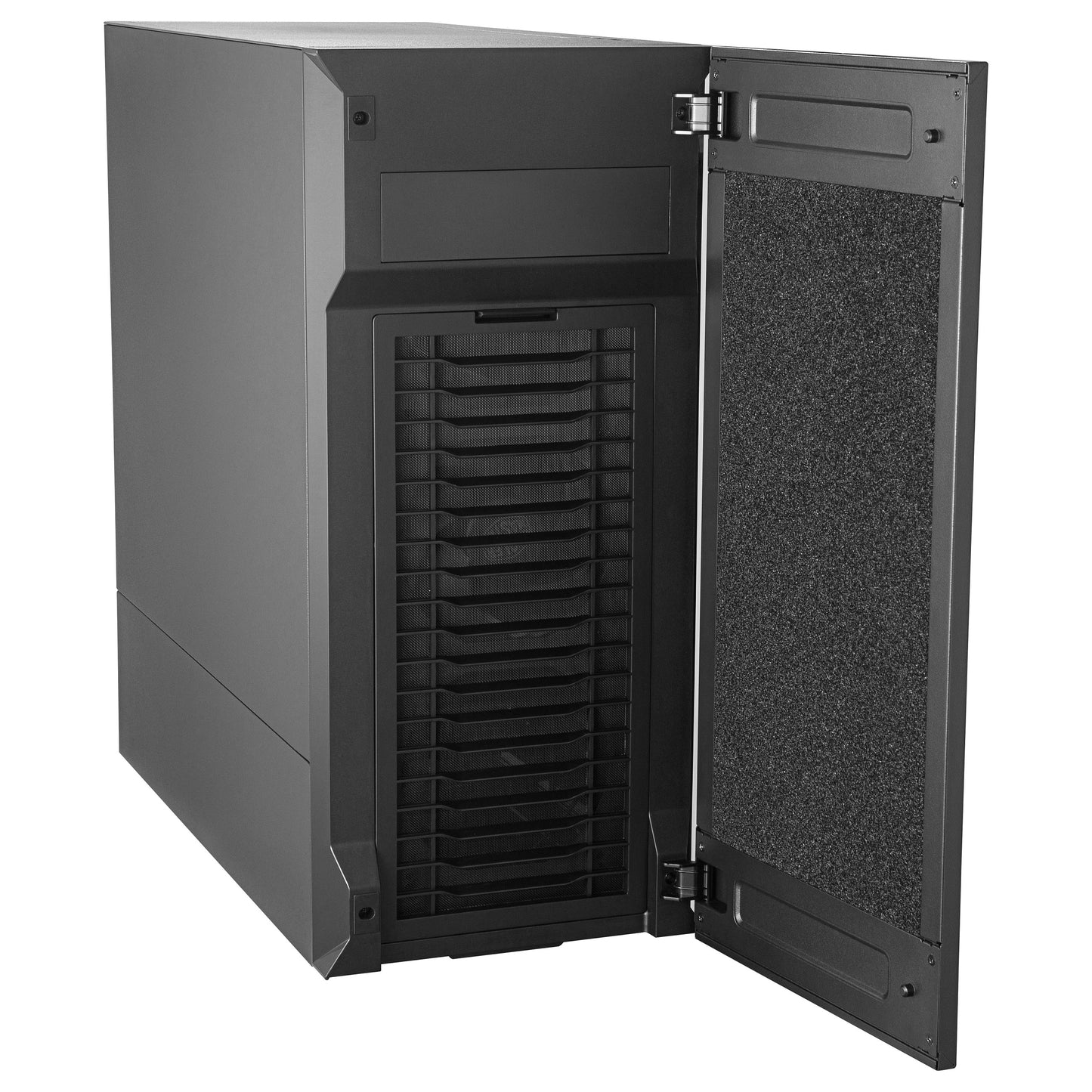 CoolerMaster Midi Silencio S600 (B) USB 3.2/Steel side