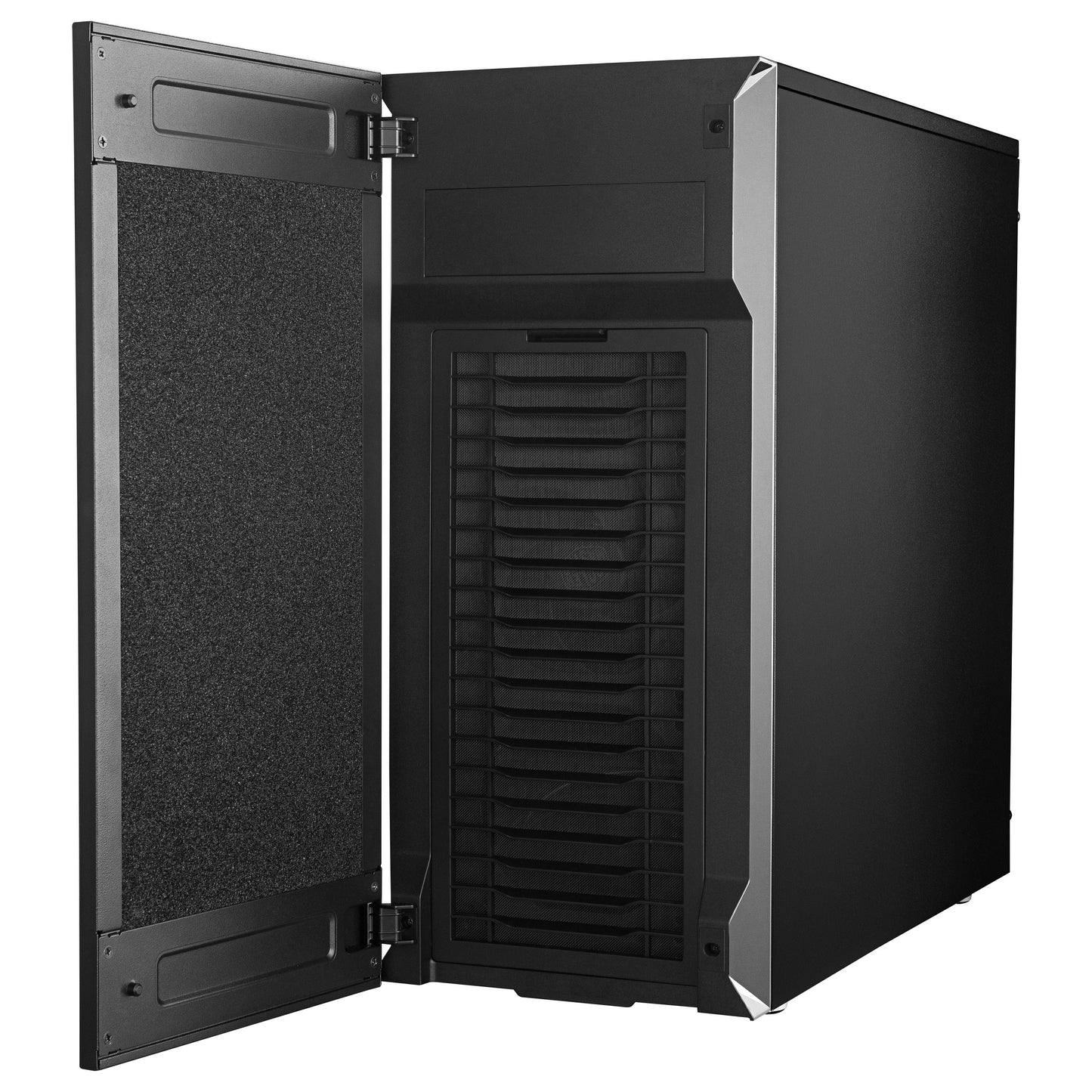 CoolerMaster Midi Silencio S600 (B) USB 3.2/Steel side