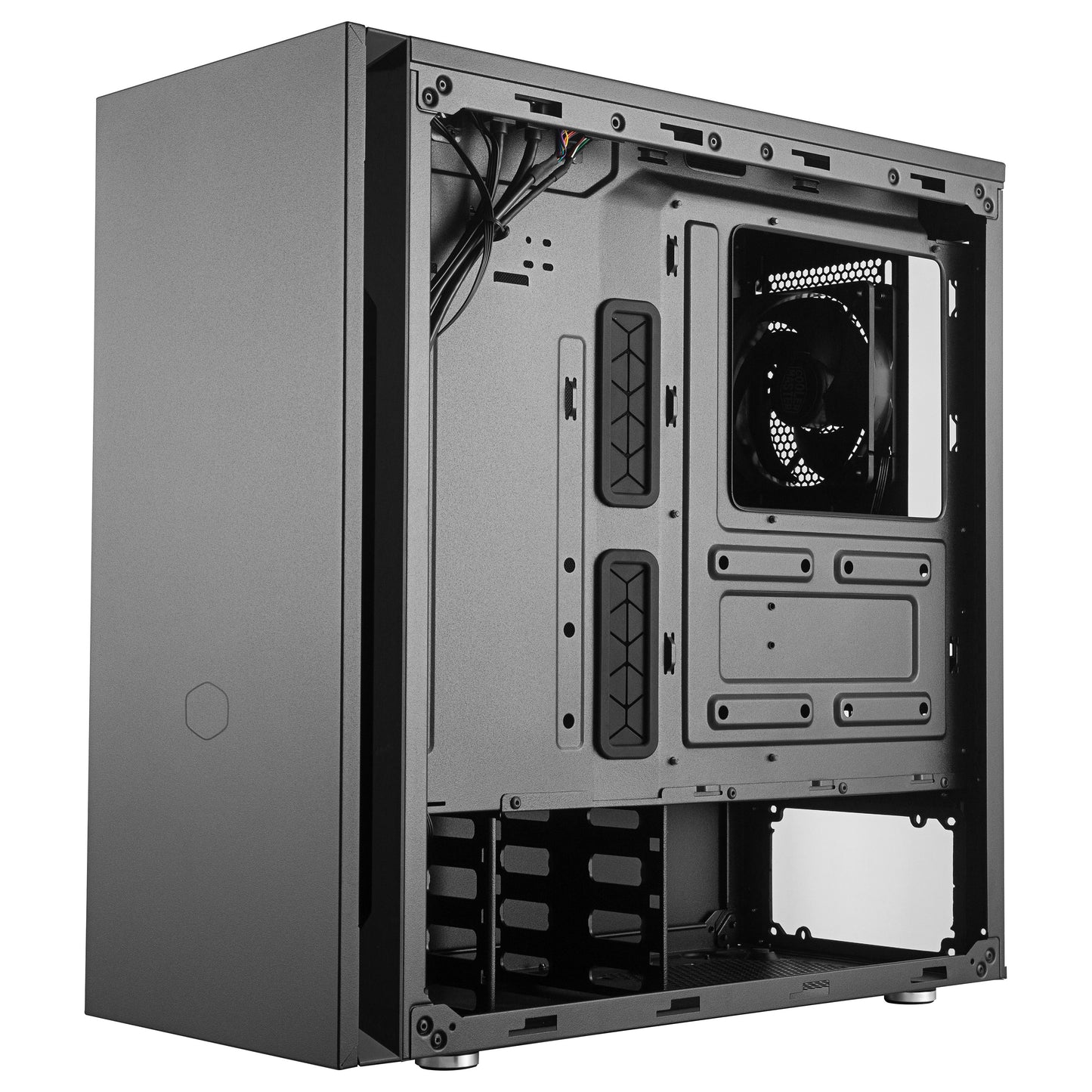 CoolerMaster Midi Silencio S600 (B) USB 3.2/Steel side