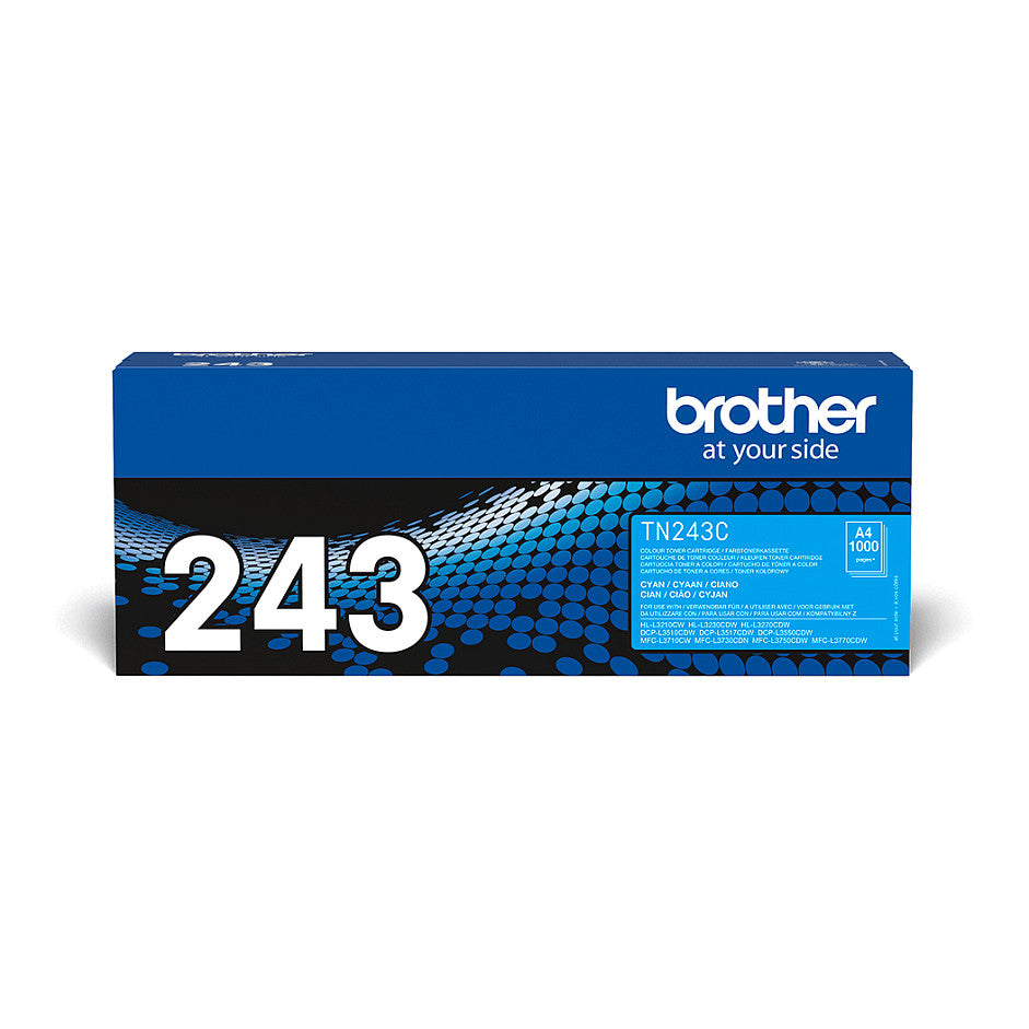 Brother Toner TN-243C Cyan bis zu 1.000 Seiten nach ISO/IEC 19798