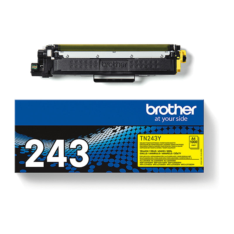 Brother Toner TN-243Y Gelb bis zu 1.000 Seiten nach ISO/IEC 19798