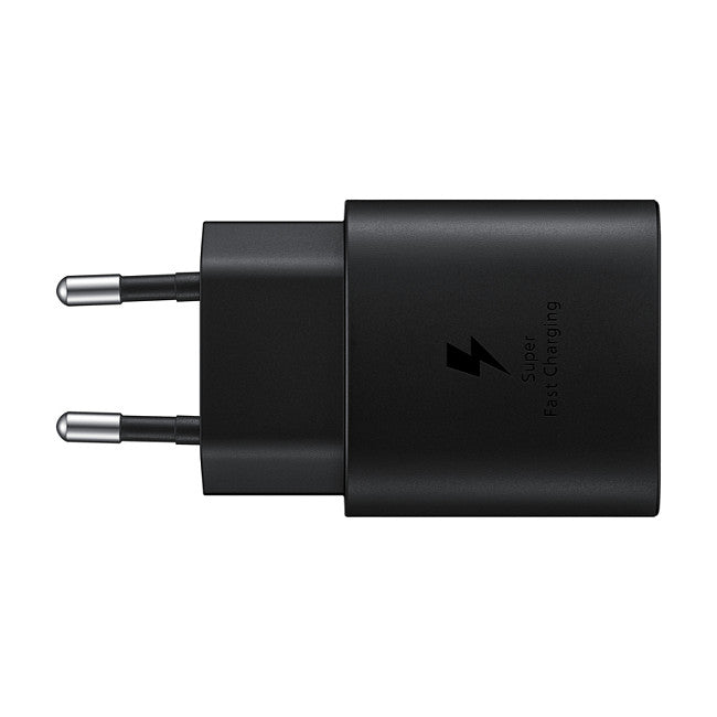 Samsung Schnellladegerät 25W Netzteil inkl. Datenkabel USB Type-C black (Retail)
