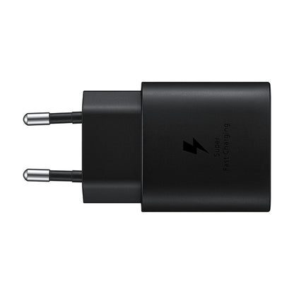 Samsung Schnellladegerät 25W Netzteil inkl. Datenkabel USB Type-C black (Retail)