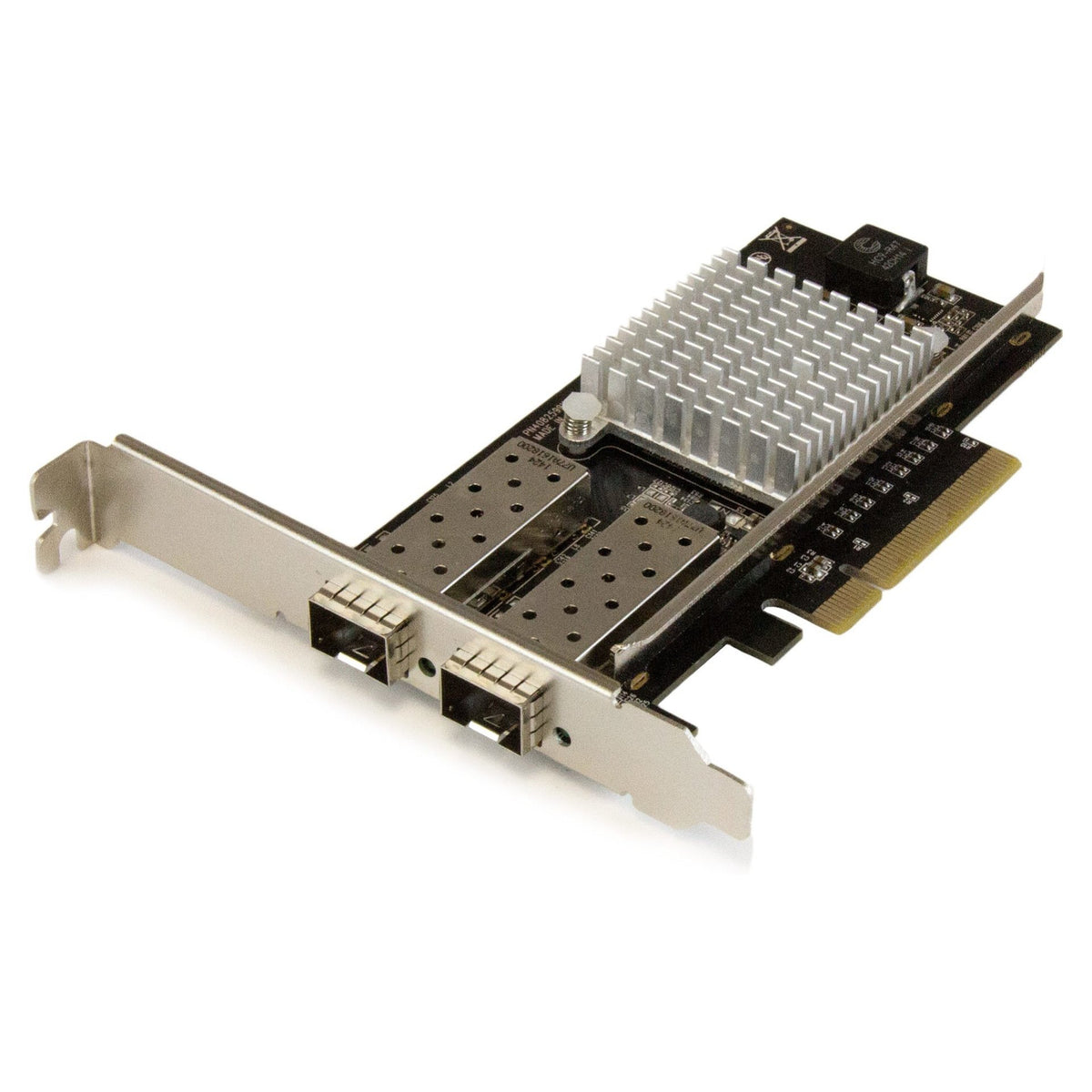 StarTech.com 2 Port 10G LWL Netzwerkkarte mit offenem SFP+ - PCIe, Intel Chip - 2-fach Glasfaser Ethernet Adapter mit Open SFP+ - Netzwerkadapte